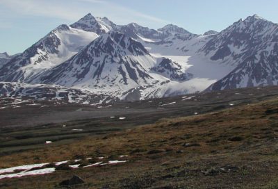 Scenic View of Mountain Alpine Valley